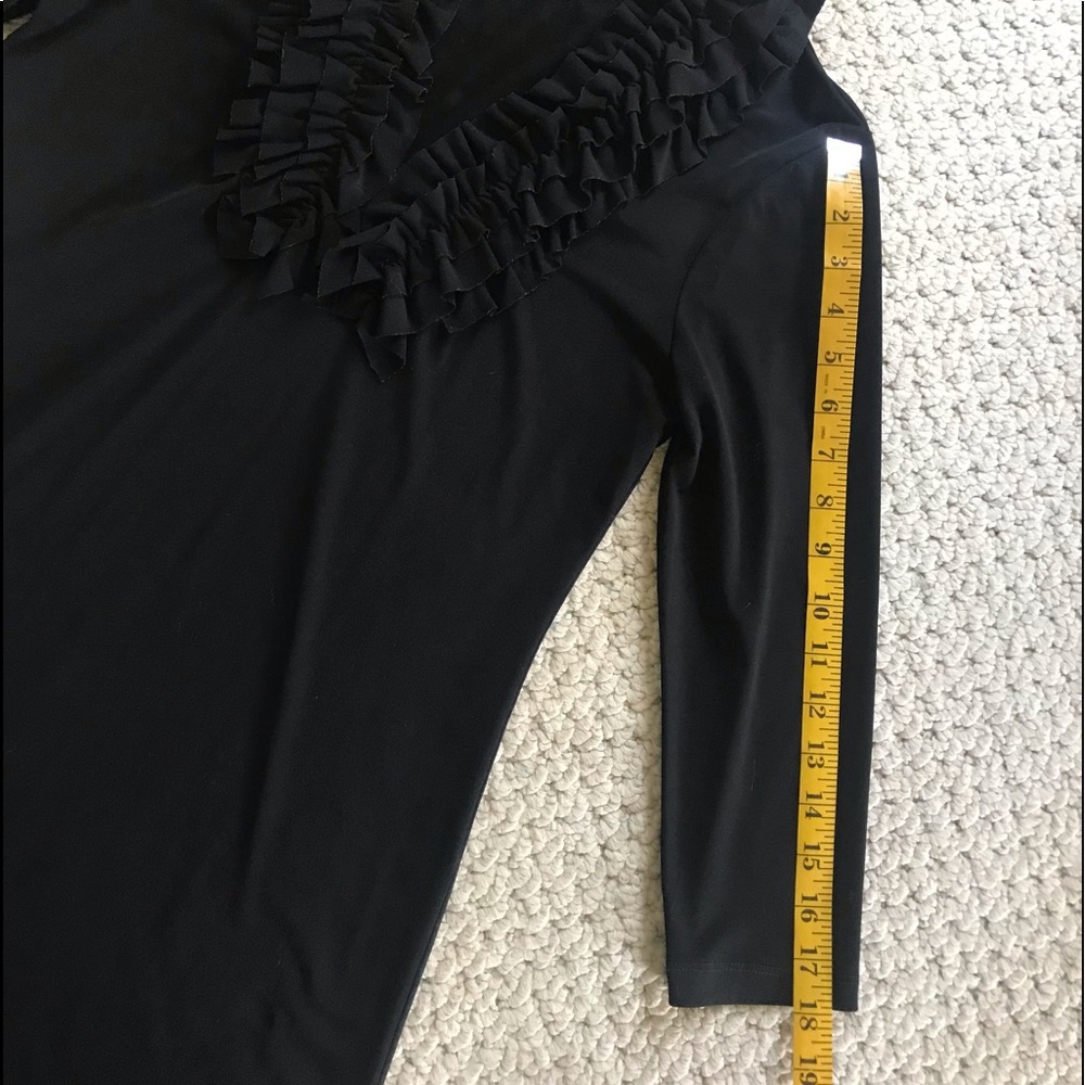 Enfocus Studio Ruffle V-Neck Dress - Picture 11 of 13